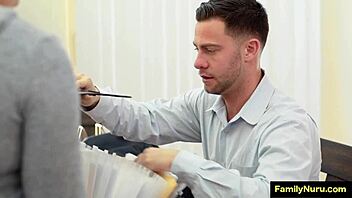 Feel my hands, sexy babe, during this hot oily massage