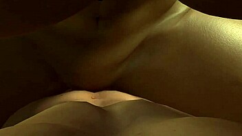 Hey, check out this hot goth girl riding on top in wild anime style!