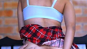 Wow! Tight Latina Hijastra Tempts with Petite Body in Forbidden Apartment Encounters!