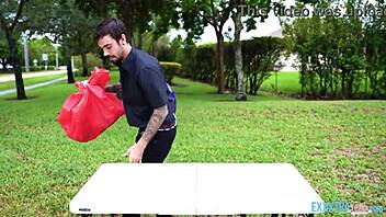 Alicia reign drilled hard by tattooed guy nade nasty