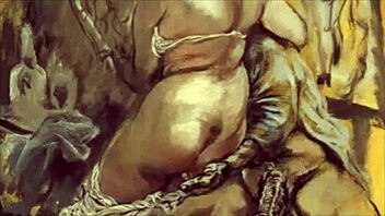 wow, check out this vintage erotic cartoon art from retro times!