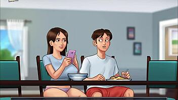 Summertime Saga Episode 180 Detailed Cartoon Scenes