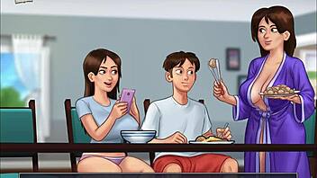 Summertime Saga Episode 180 Detailed Cartoon Scenes