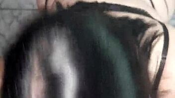 Cumming in my mouth from that monster cock