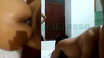 Chibola dando culo por primera vez a otro hombre sexo anal hecho en casa