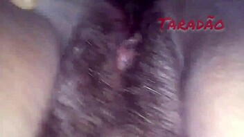 Hairy BBW Swallows Deepthroat Cum