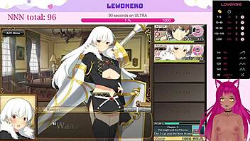 Vtuber Lewdneko Enjoys Playing Evenicle Part 2 With Cute Characters