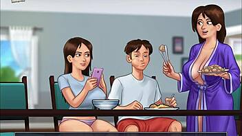 Summertime Saga Episode 180 Detailed Cartoon Scenes