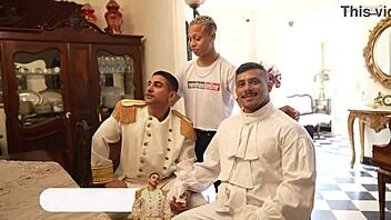 Thiago fucks ass backstage, want to see?