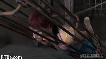 anal punishment leads to intense squirting orgasm