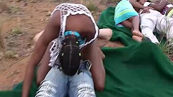 Descriptive Wild African Safari Orgy With Monster Cocks