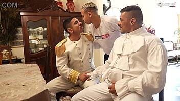 Thiago fucks ass backstage, want to see?