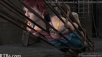 anal punishment leads to intense squirting orgasm