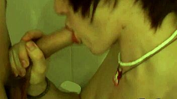 Hung Twinks Breeding with Uncut Dicks in Shower 😈