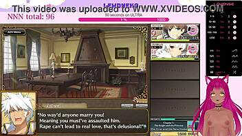 Vtuber Lewdneko Enjoys Playing Evenicle Part 2 With Cute Characters