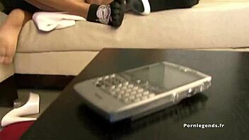 Morgan Ray and Raven Black swapping hot cum after wild threesome