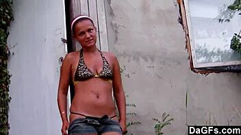 This saucy teen loves outdoor sex play