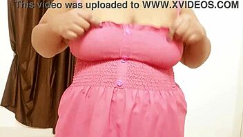 Asian teen with big tits looks sexy