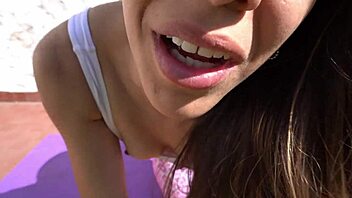 Ever tried yoga with a latina milf? Her cowgirl moves and countdown will blow your mind.
