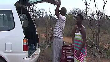 Descriptive Wild African Safari Orgy With Monster Cocks