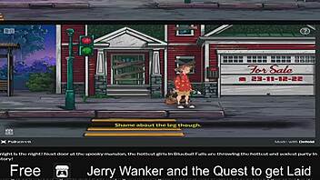 jerry wanker goes on a quest to get laid
