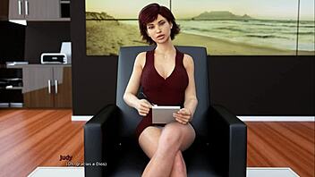 milfy city part one features family full of whores in cartoon game