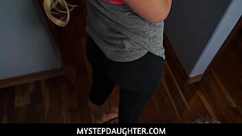 Bailey Brooke Notices Her Stepdaddy's Hard Dick In Pov Roleplay With Blowjob And Sex