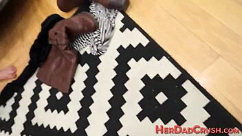 Pov step with teen babe and monster cock in high definition