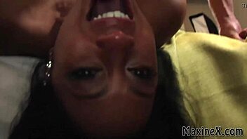 Cuckold and big cock asian milf maxine x fucked in front of hubby