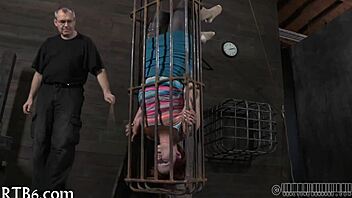 anal punishment leads to intense squirting orgasm