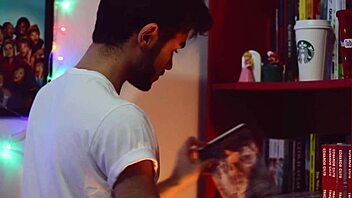 Stole His Books From Brazilian Twink.