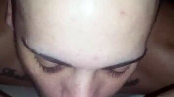 wife gets cum on her tits