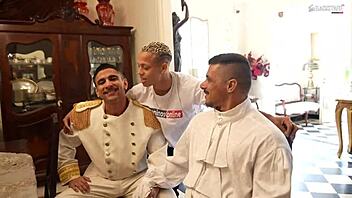 Thiago fucks ass backstage, want to see?