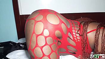 my bbw stepmom strips and loves banging me hard