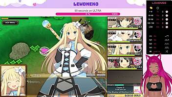 Can Lewdneko Handle The Huge Monster Cock In Evenicle?