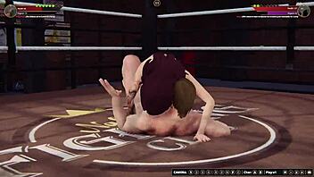 Ethan vs Vicki in Naked Fighter 3D Anal Showdown