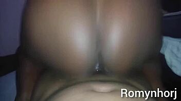 Chubby Latina BBW Rides Black Cock Bareback Intensely.