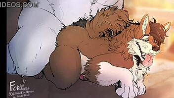 Gay furry doggystyle action in hot compilation!