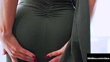 Lesbian Pussy Lovers Nikki Benz in Hot Action