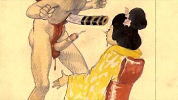 Vintage erotiske skitser der frister og pirrer!