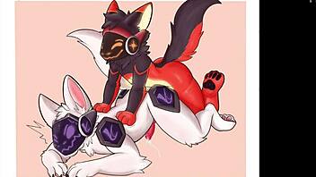 Gay furry doggystyle action in hot compilation!