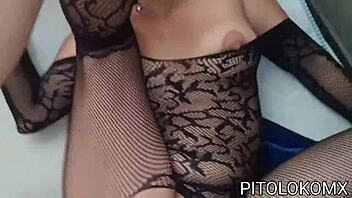 Milking My Stepsister’s Big Tits for Creampie