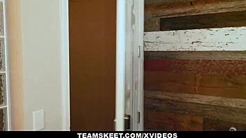 Busty Stepmom Alura Jensen And Stepdaughter Blair Williams Share Huge Cock