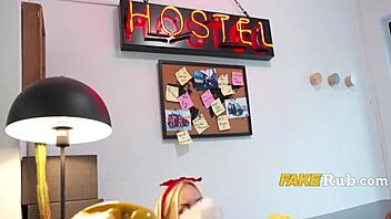 A mature hotel concierge seduces two lustful couples for a wild threesome