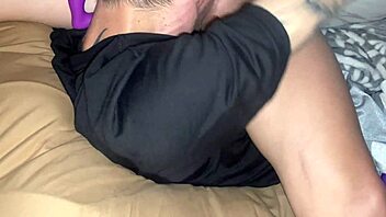 Hot girl denied orgasm after 2 hours of dildo play, bent over and shaved 😩💦