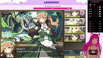 Can Lewdneko Handle The Huge Monster Cock In Evenicle?