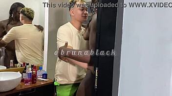 A voluptuous married lady seizes the opportunity while her spouse is absent and indulges the new landscaper with both her vaginal and anal pleasure.