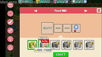 nutaku booty farm hentai game part 03 with sexy flashing