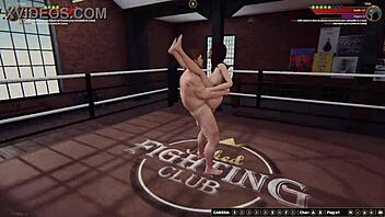 Ethan vs Vicki in Naked Fighter 3D Anal Showdown