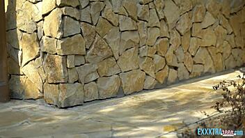 damn, brunette kate quinn takes maximo garcia’s big dick hard!